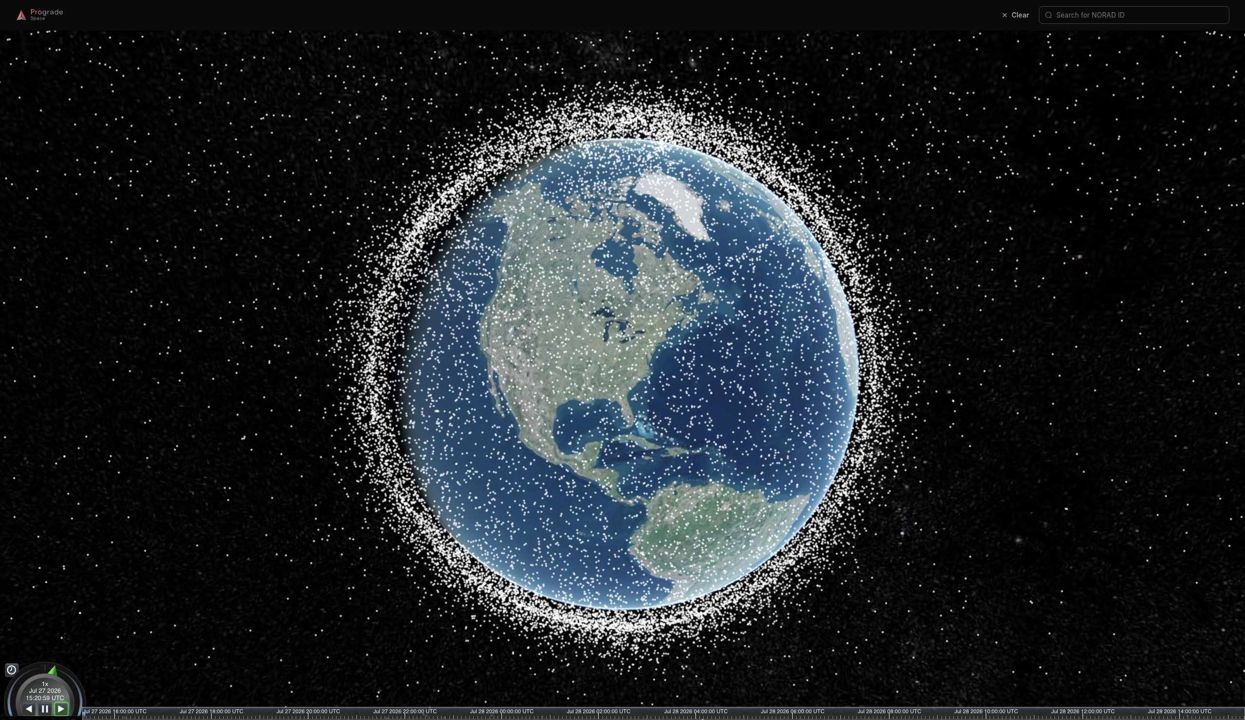 Prograde Constellation Coverage Interface